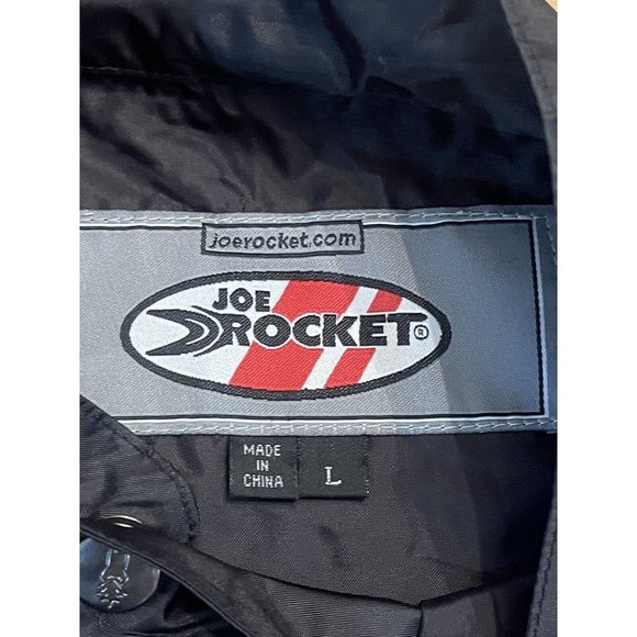 Joe Rocket Inner Liner Men Large Black Motorcycle Jacket Windbreaker No Padding - Picture 5 of 6